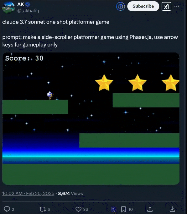 实测Claude 3.7:3200行代码一口气输出,弱智吧已失守 - 今日头条