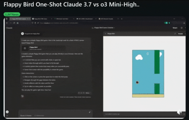 实测Claude 3.7:3200行代码一口气输出,弱智吧已失守 - 今日头条