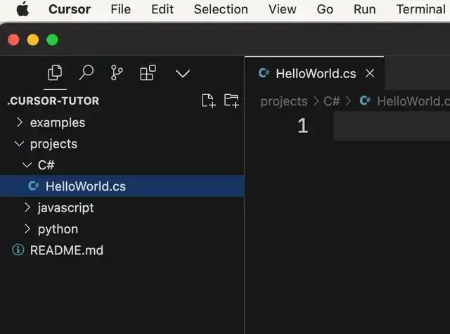 利用AI编程助手Cursor提升代码编写效率
