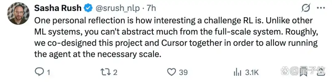 Cursor推出首个编程大模型:实现250tokens/秒的极速代码生成,结合强化学习与MoE架构!