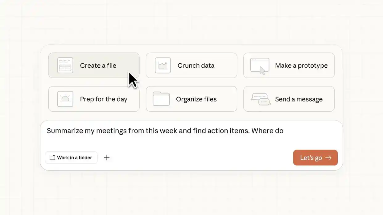 Anthropic用AI打造编程助手Cowork,仅用一周半时间!